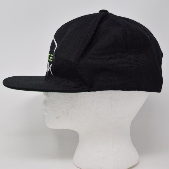 Sport Tek Space Jam Snapback Cap OSFA Unisex Black Embroidered Athleisure Street - Picture 4 of 8
